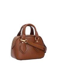 THE BRIDGE DAPHNE Mini bolso de cuero tipo baúl BROWN - Bolsos Mujer - 3
