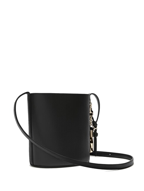 ROXIE Bolso bandolera tipo cubo de piel Ares negro - Bolsos Mujer