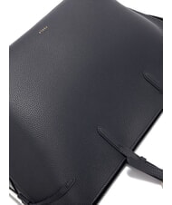 FURLA AVA Bolsa de compras grande de cuero tinta azul+tinta azul int. - Bolsos Mujer - 6