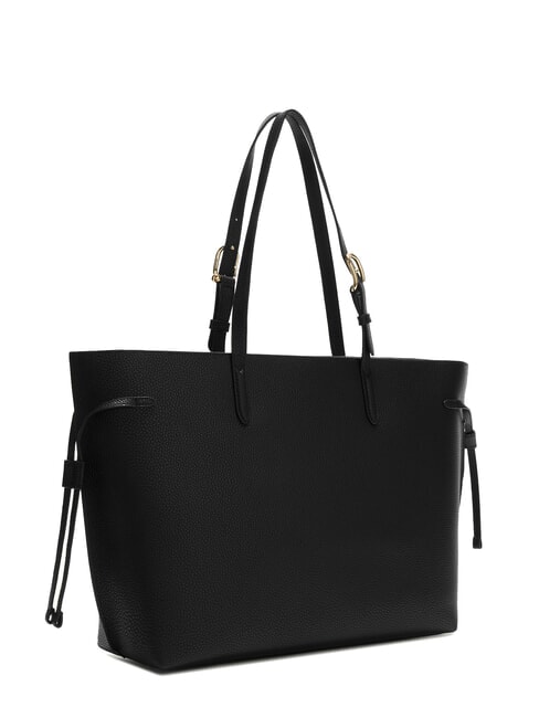 AVA Bolsa de compras grande de cuero negro+negro int - Bolsos Mujer