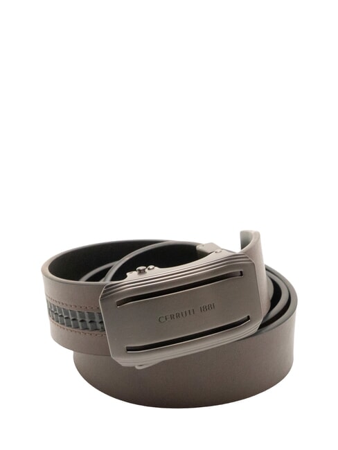 1881 Cinturón de cuero reversible negro/marrón oscuro - Cinturones