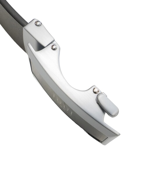 1881 Cinturón de cuero de doble cara negro/marrón oscuro - Cinturones