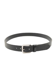 CERRUTI LOGO EMBOSSED Cinturón de cuero acortable azul - Cinturones - 2