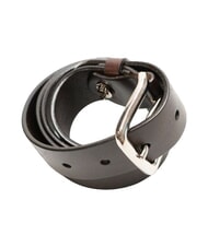 CERRUTI LOGO EMBOSSED Cinturón de cuero acortable cabeza - Cinturones - 3