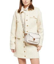 COCCINELLE BEAT SOFT Bolso de hombro pequeño blanco - Bolsos Mujer - 4