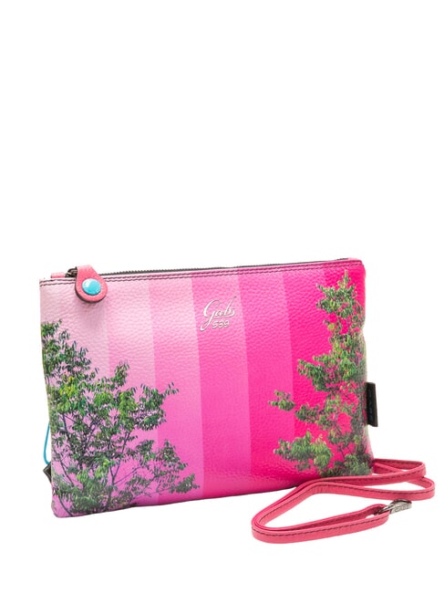 BEYONCE bolso de mano de piel tonos de rosa - Bolsos Mujer