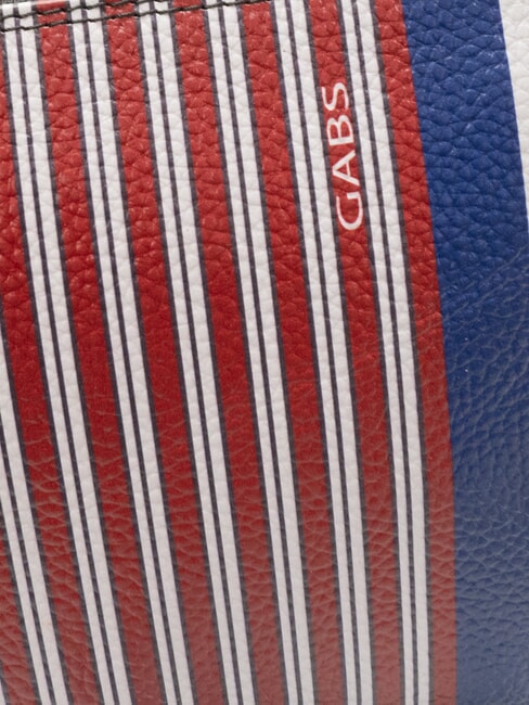 BEYONCE bolso de mano de piel líneas de fuego + tinta azul - Bolsos Mujer