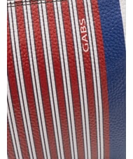 GABS BEYONCE bolso de mano de piel líneas de fuego + tinta azul - Bolsos Mujer - 3