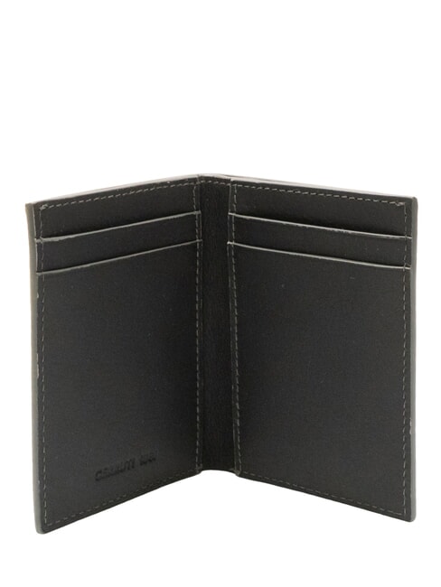 CERRUTIS Cartera vertical de cuero negro - Carteras Hombre