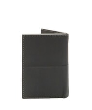 CERRUTI CERRUTIS Cartera vertical de cuero negro - Carteras Hombre - 3