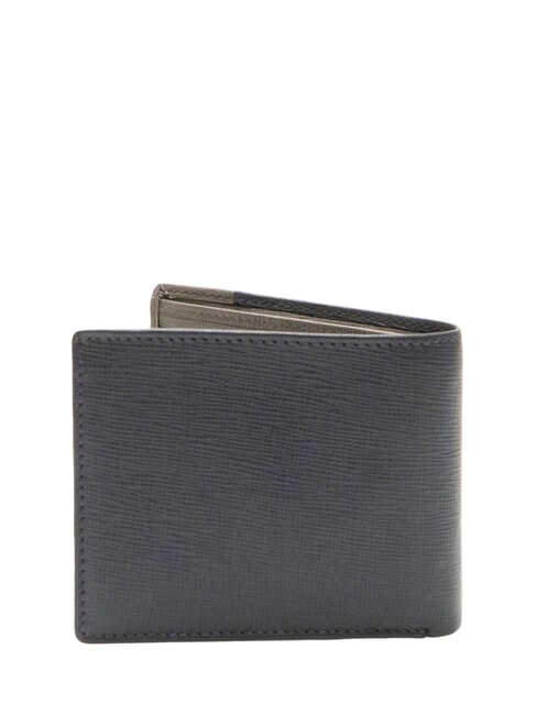 NADIR Cartera de cuero de 8 cc azul - Carteras Hombre