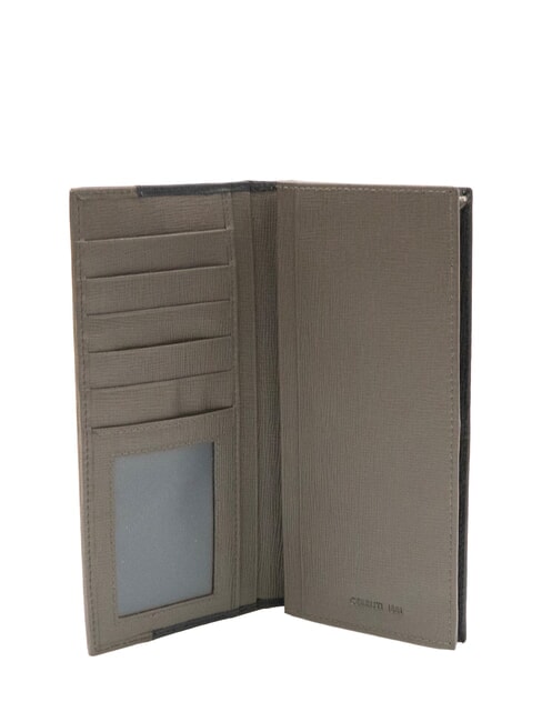 NADIR cartera de piel Saffiano azul - Carteras Hombre