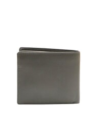 CERRUTI RAUL Monedero de cuero Gris - Carteras Hombre - 3