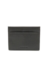 CERRUTI NADIR tarjetero plano de piel Gris - Carteras Hombre - 2