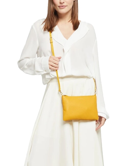 BEST CROSSBODY Minibolso de piel soleado - Bolsos Mujer