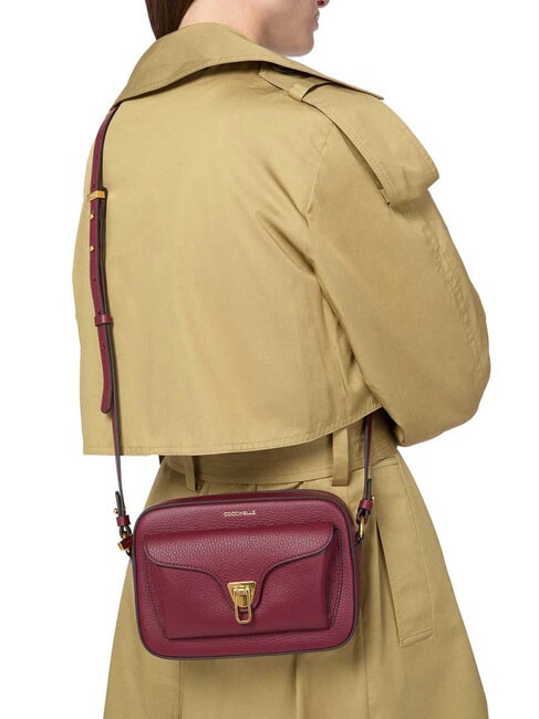 BEAT SOFT Bolso de hombro pequeño grosella - Bolsos Mujer