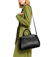 COCCINELLE KLICHE Bolso de piel con bandolera negro - Bolsos Mujer - 4