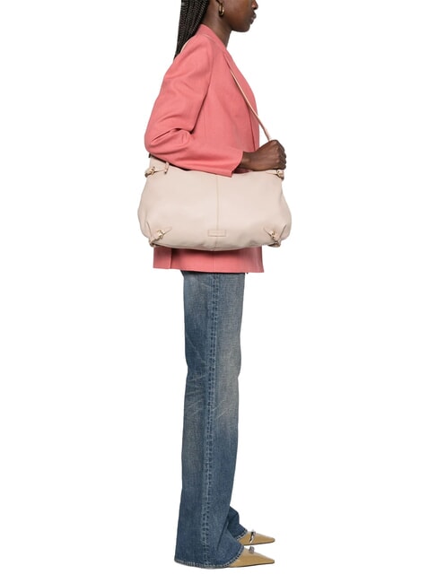 ABIGAIL bolso de hombro media luna rosetas - Bolsos Mujer