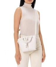 COCCINELLE FLORES Bolso tote peque&ntilde;o de piel martillada CUIR - Bolsos Mujer - 5