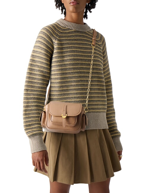 CAMPUS  Mini bolso de hombro, en piel batería - Bolsos Mujer