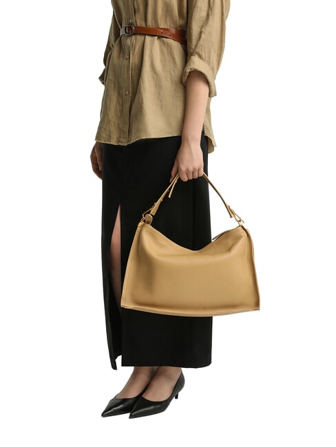 SNIP  Bolso de hombro, con correa para el hombro beige claro/amanecer - Bolsos Mujer
