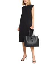 COCCINELLE ALBA Bolso de hombro de piel martillada CUIR - Bolsos Mujer - 4