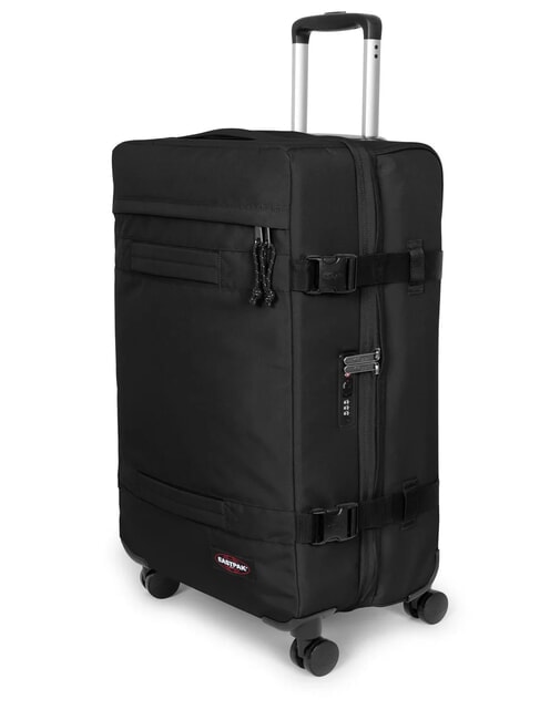 TRANSIT'R 4 XL + Carrito extragrande NEGRO - Trolley Semirrígidos