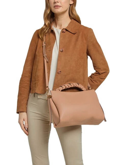 BOHEME GRANA DOUBLE Bolso de mano, con bandolera, en piel pieles/gazpacho - Bolsos Mujer