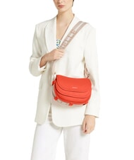 COCCINELLE RAQUEL S Mini bolso de hombro, en piel gazpacho - Bolsos Mujer - 4