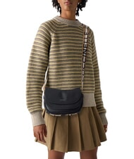 COCCINELLE RAQUEL S Mini bolso de hombro, en piel negro/cuero - Bolsos Mujer - 4