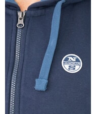 NORTH SAILS PATCH Sudadera con cremallera completa Azul marino - Sudaderas - 3