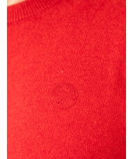 NORTH SAILS N|S Su&eacute;ter de cuello redondo con bordado del logo rojo pompeyano - Su&eacute;teres de los hombres - 3