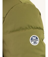 NORTH SAILS PADDED Chaqueta de plumas con capucha de longitud media verde hiedra - Chaquetas de plumas para hombre - 3