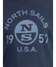 NORTH SAILS LOGO Sudadera de cuello redondo con estampado maxi Azul marino - Sudaderas - 3