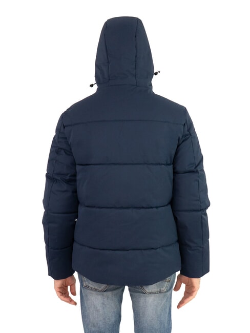 PADDED Chaqueta de plumas con capucha de longitud media Azul marino - Chaquetas de plumas para hombre