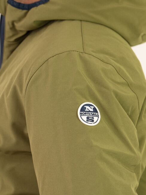 SOFTSHELL chaqueta bomber con capucha verde hiedra - Chaquetas de hombre