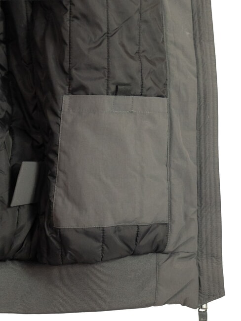 BOMBER Chaqueta bomber con cremallera completa asfalto - Chaquetas de hombre