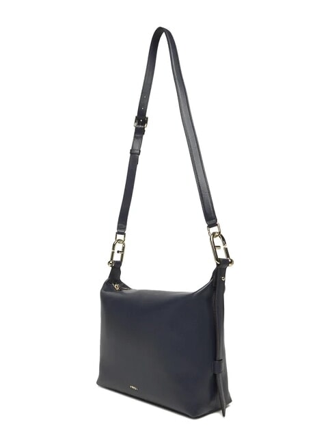 TONIE Bolso bandolera de piel con correa para el hombro Mediterráneo - Bolsos Mujer