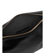 FURLA TONIE Bolso pequeño de piel con correa para el hombro negro - Bolsos Mujer - 7