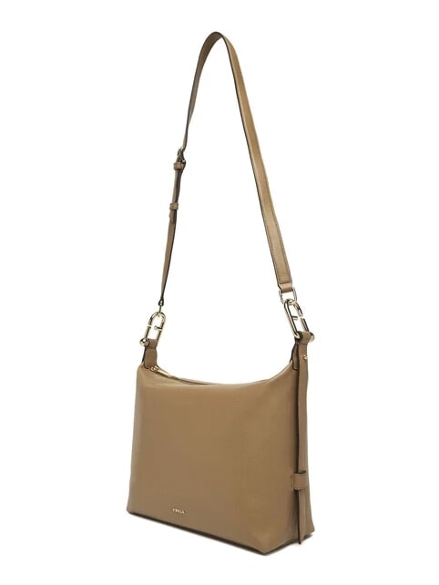 TONIE Bolso bandolera de piel con correa para el hombro caramelo - Bolsos Mujer