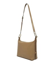 FURLA TONIE Bolso bandolera de piel con correa para el hombro caramelo - Bolsos Mujer - 3