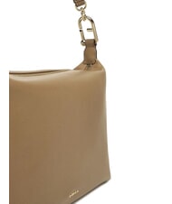 FURLA TONIE Bolso bandolera de piel con correa para el hombro caramelo - Bolsos Mujer - 4