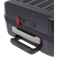 PIQUADRO PQ-LIGHT Trolley de cabina ultrafino gris/rojo - Equipaje de mano - 3