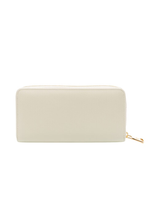BASIC Cartera de cuero con cremallera blanco - Carteras Mujer