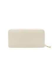 BRACCIALINI BASIC Cartera de cuero con cremallera blanco - Carteras Mujer - 3