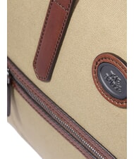 THE BRIDGE STORY Bolsa de lona mediana de cuero y tela marrón rutenio natural/oscuro - Bolsas de viaje - 4