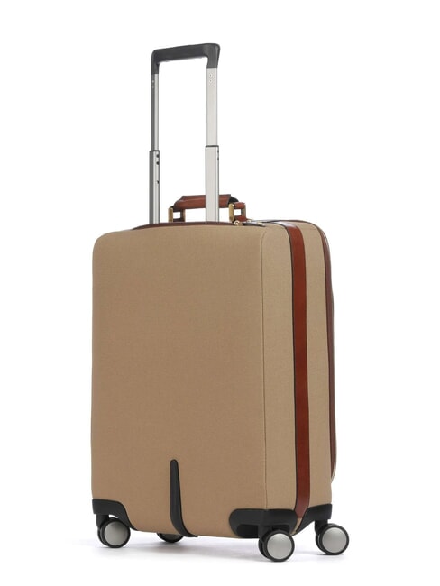 STORY trolley de equipaje de mano natural/marrón abb. oro - Equipaje de mano