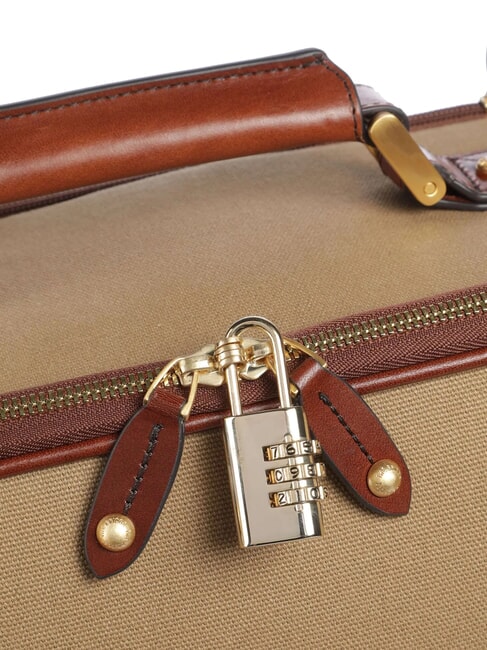 STORY trolley de equipaje de mano natural/marrón abb. oro - Equipaje de mano