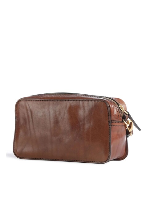 STORY UOMO Bolso de mano de piel para hombre BROWN - Riñoneras