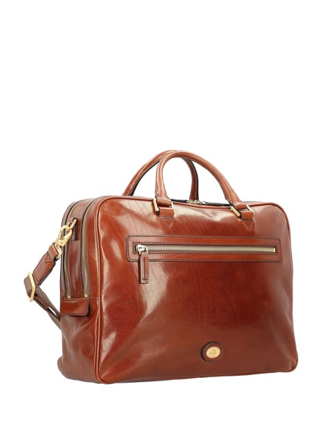 STORY UOMO maletín de cuero para portátil de 15 pulgadas BROWN - Maletines de Trabajo
